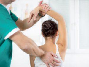 Chiropractor massage