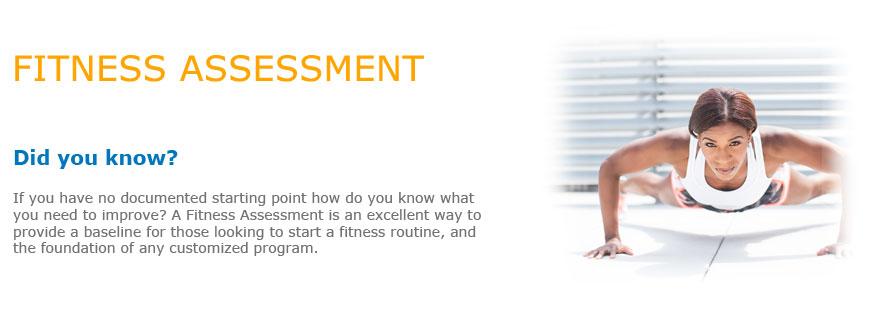 fitnessassessment page